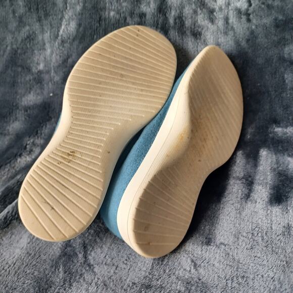 Allbirds Light Blue Wool Runners - Women's Size 9 - Pre-owned - Picture 5 of 7